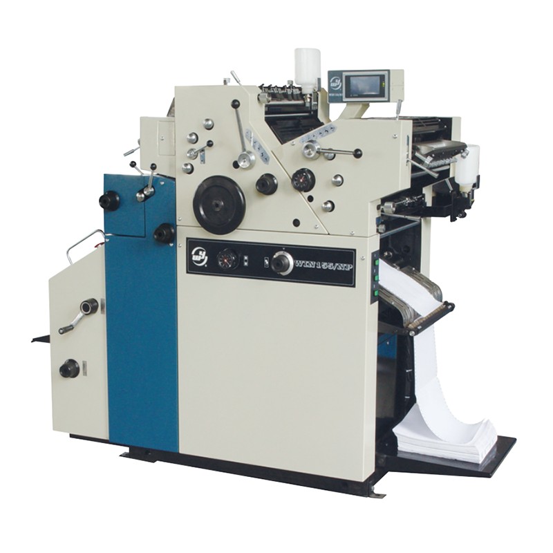 Macchina da stampa computerizzata per moduli a due colori da 18 pollici (457 mm).